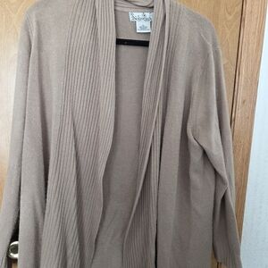 Brown Women's Cardigan Sweater